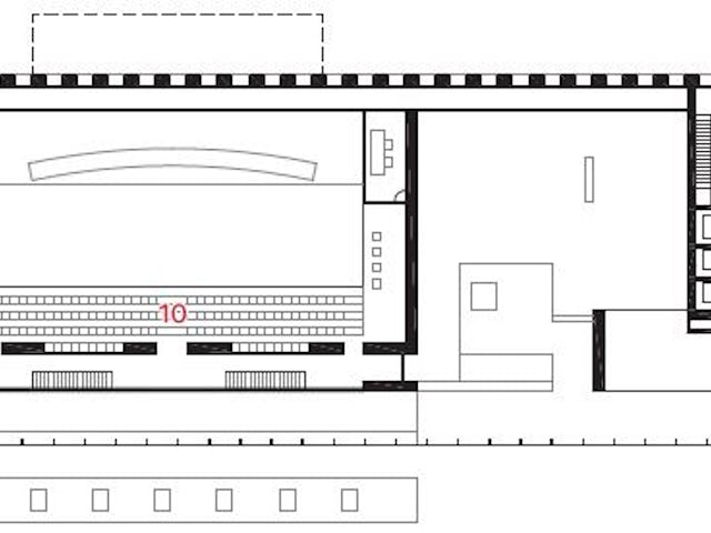 Eerste verdieping Hoge Raad der Nederlanden in Den Haag door KAAN Architecten