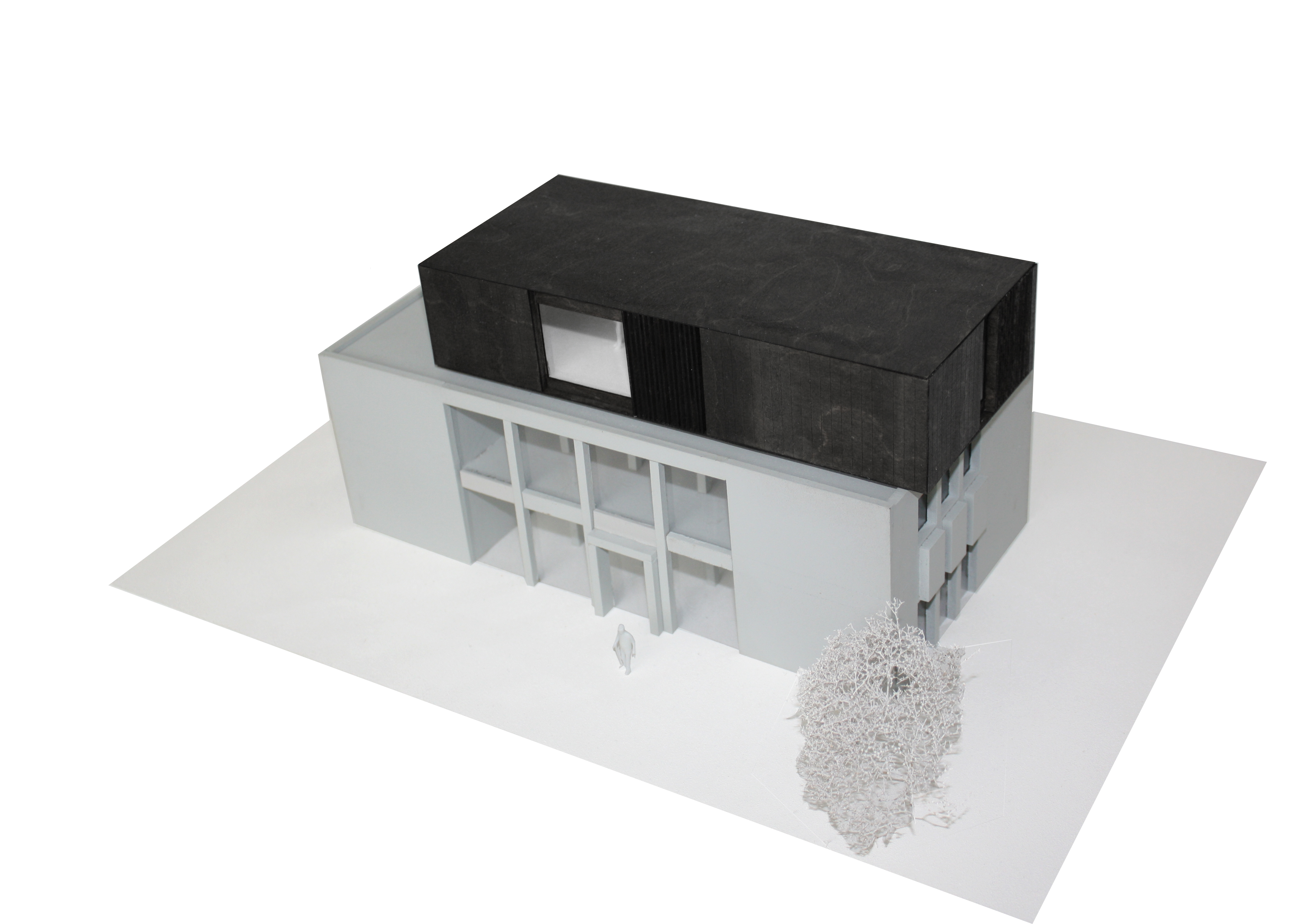 Wit-gele Kruisgebouw door EVA. 