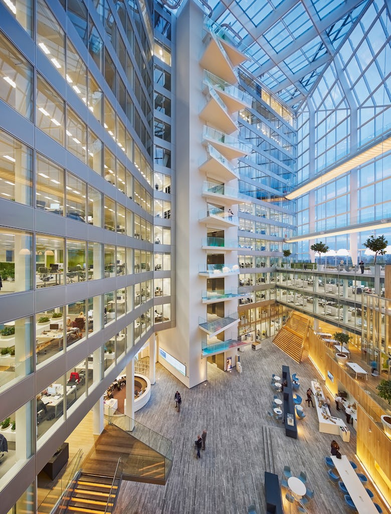 The Edge in Amsterdam door PLP Architecture en Fokkema & Partners Architecten
