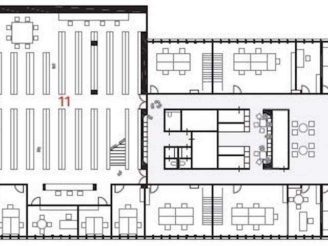 Derde verdieping Hoge Raad der Nederlanden in Den Haag door KAAN Architecten