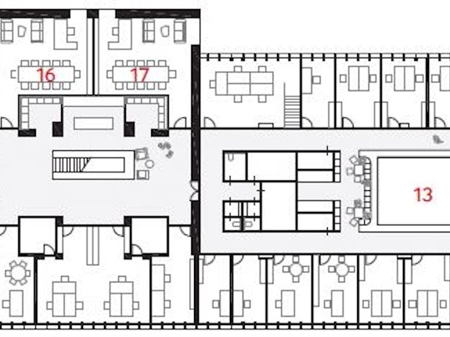 Vijfde verdieping Hoge Raad der Nederlanden in Den Haag door KAAN Architecten