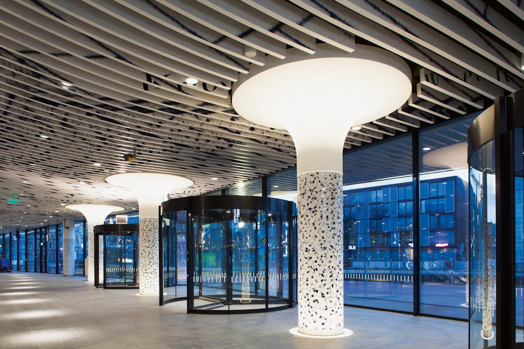 Station Delft door Benthem Crouwel en Mecanoo Architecten
