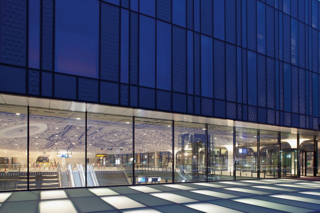 Station Delft door Benthem Crouwel en Mecanoo Architecten