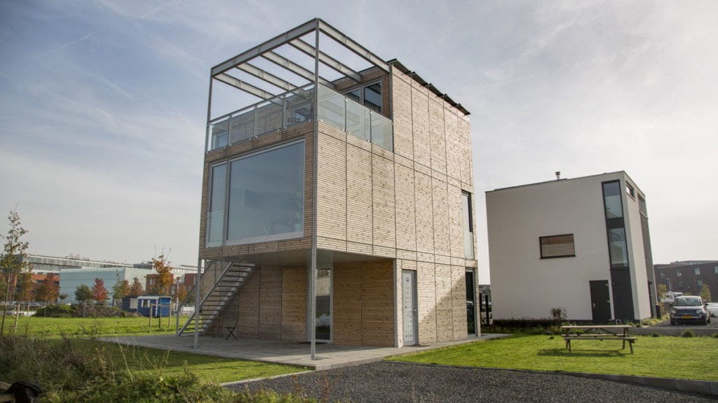 In 2017 is BILT van BILT Holding i.s.m. SLuijmer Architectuur de winnaar van de Reynaers Projectprijs. De woning kan eenvoudig meegroeien en - krimpen met de wensen van de bewoners