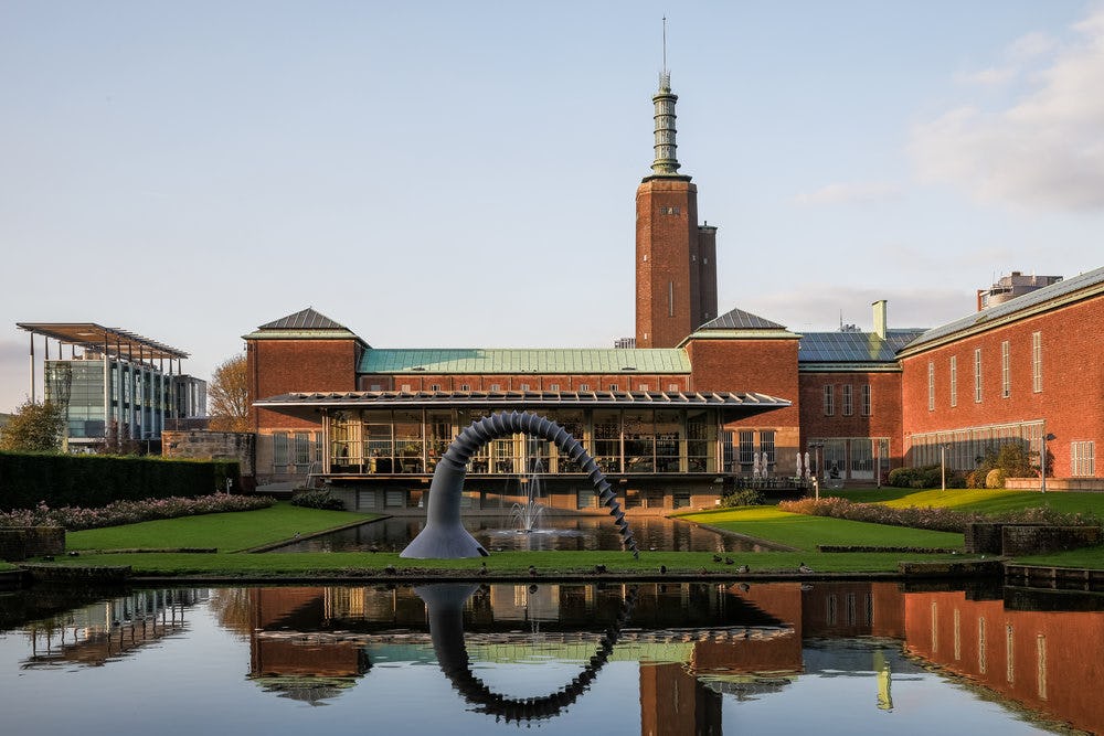 Ontwerp Museum Boijmans Van Beuningen door Mecanoo architecten