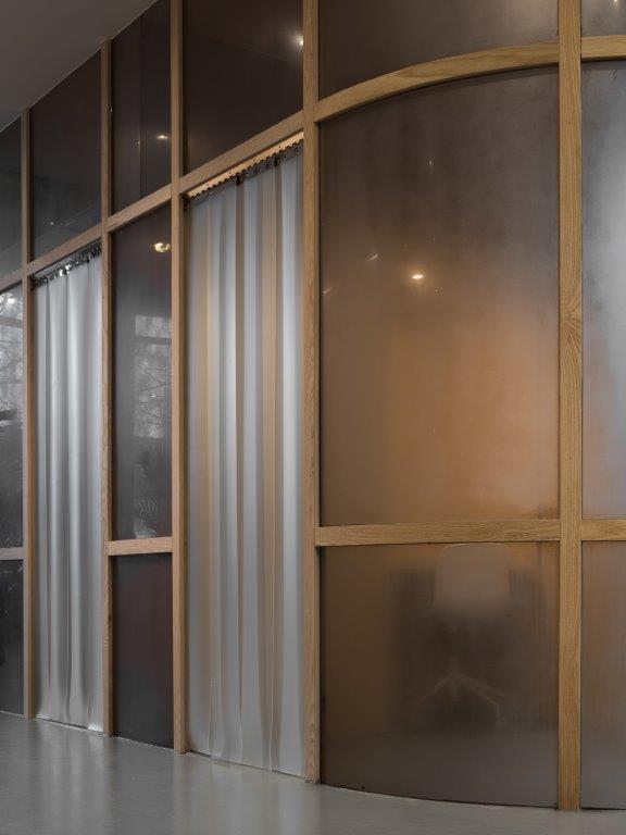 Kantoorinterieur Studio Werkspoorkathedraal Utrecht door KVA. Beeld MWA Hart Nibbrig