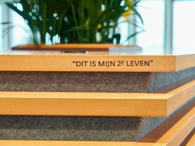 Interieur Nederlandse Gasunie Groningen door Vector-i en Zwartwoud