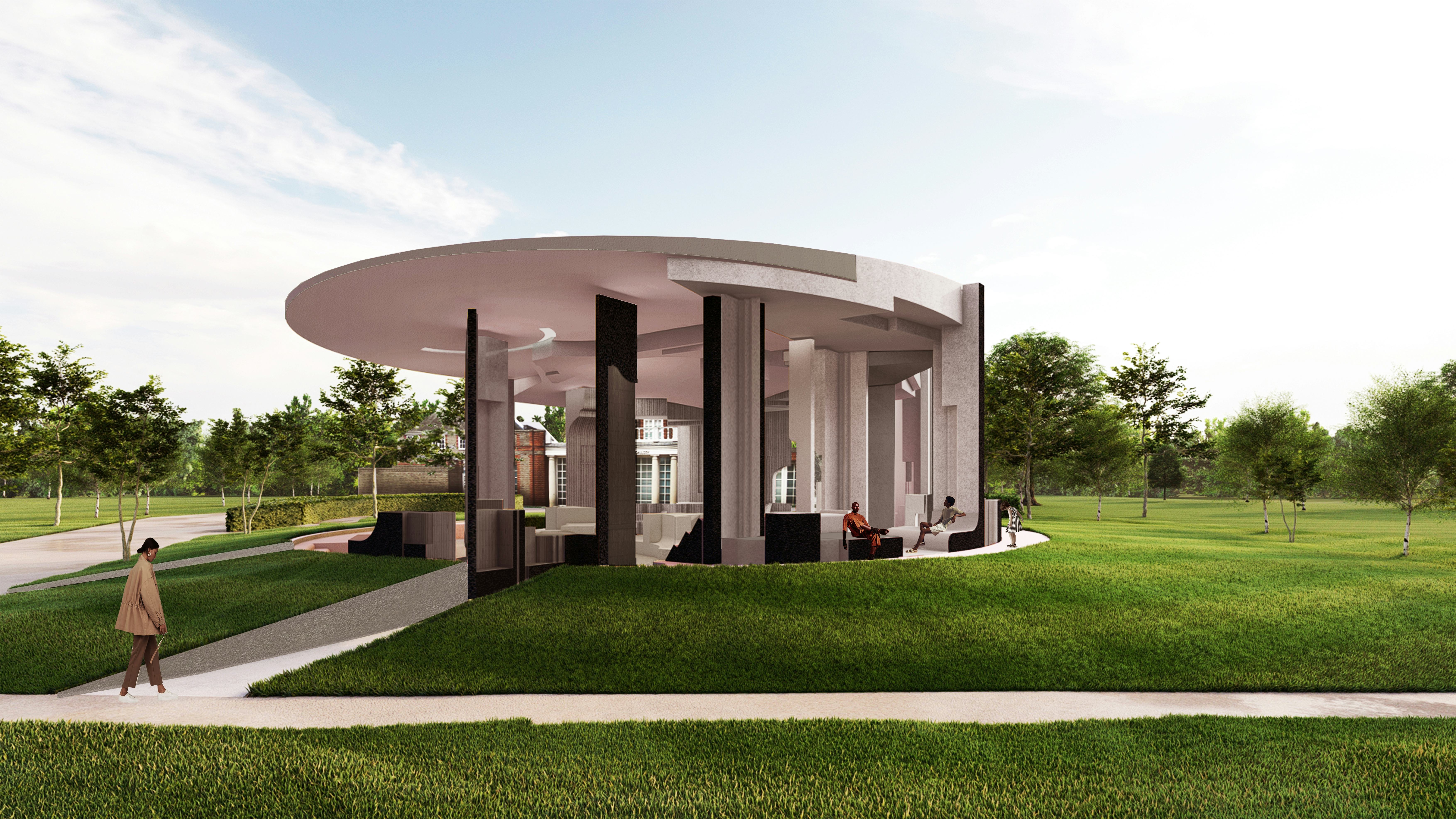 Serpentine Pavilion 2020 London door Counterspace