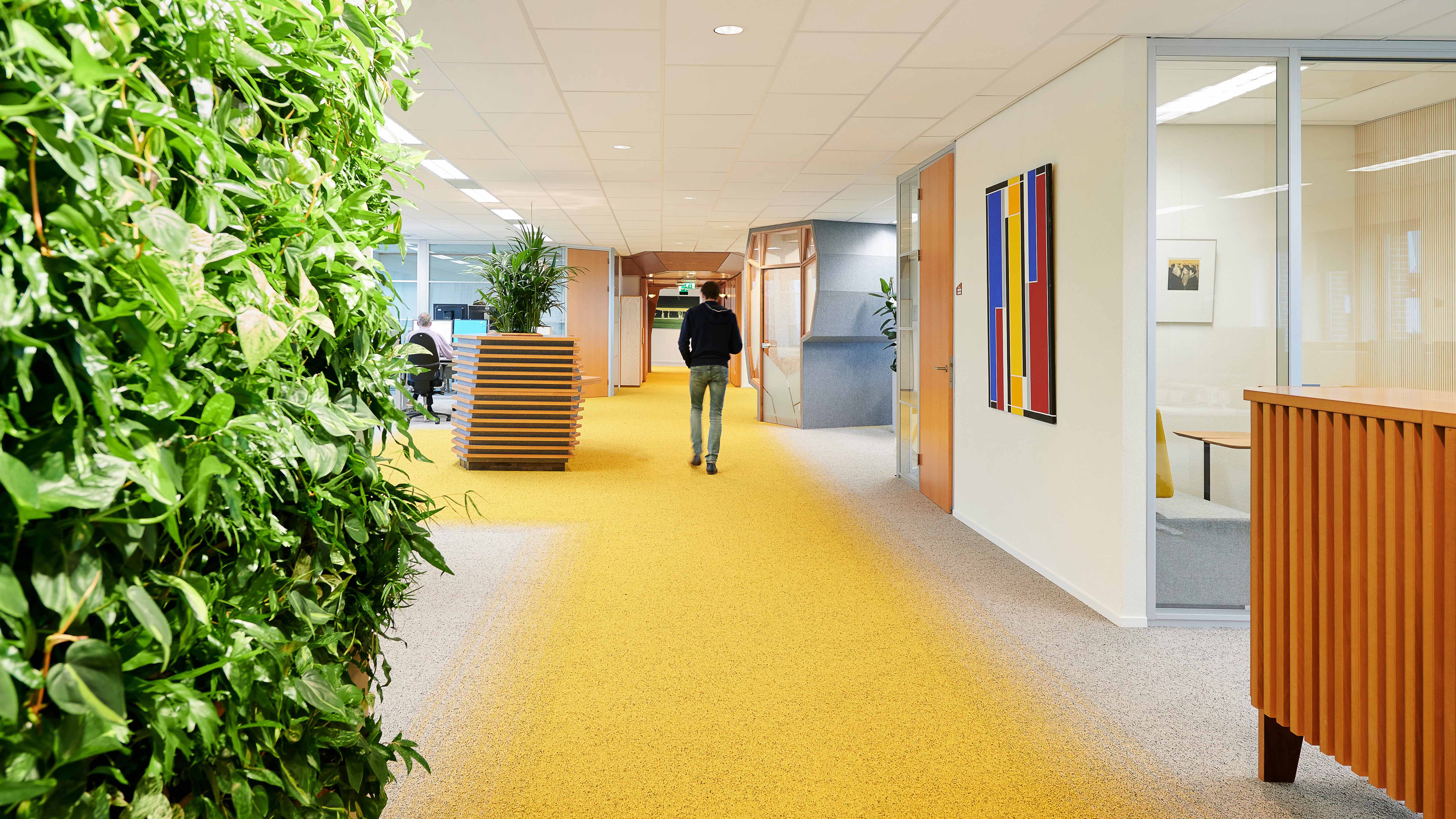 Interieur Nederlandse Gasunie Groningen door Vector-i en Zwartwoud 