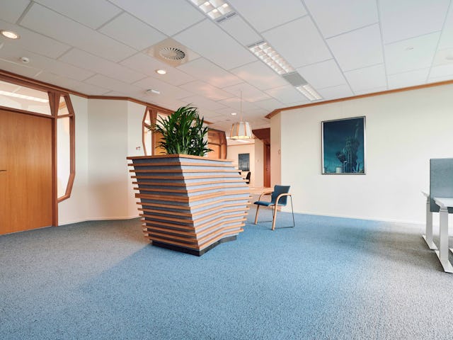 Interieur Nederlandse Gasunie Groningen door Vector-i en Zwartwoud