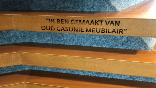 Interieur Nederlandse Gasunie Groningen door Vector-i en Zwartwoud