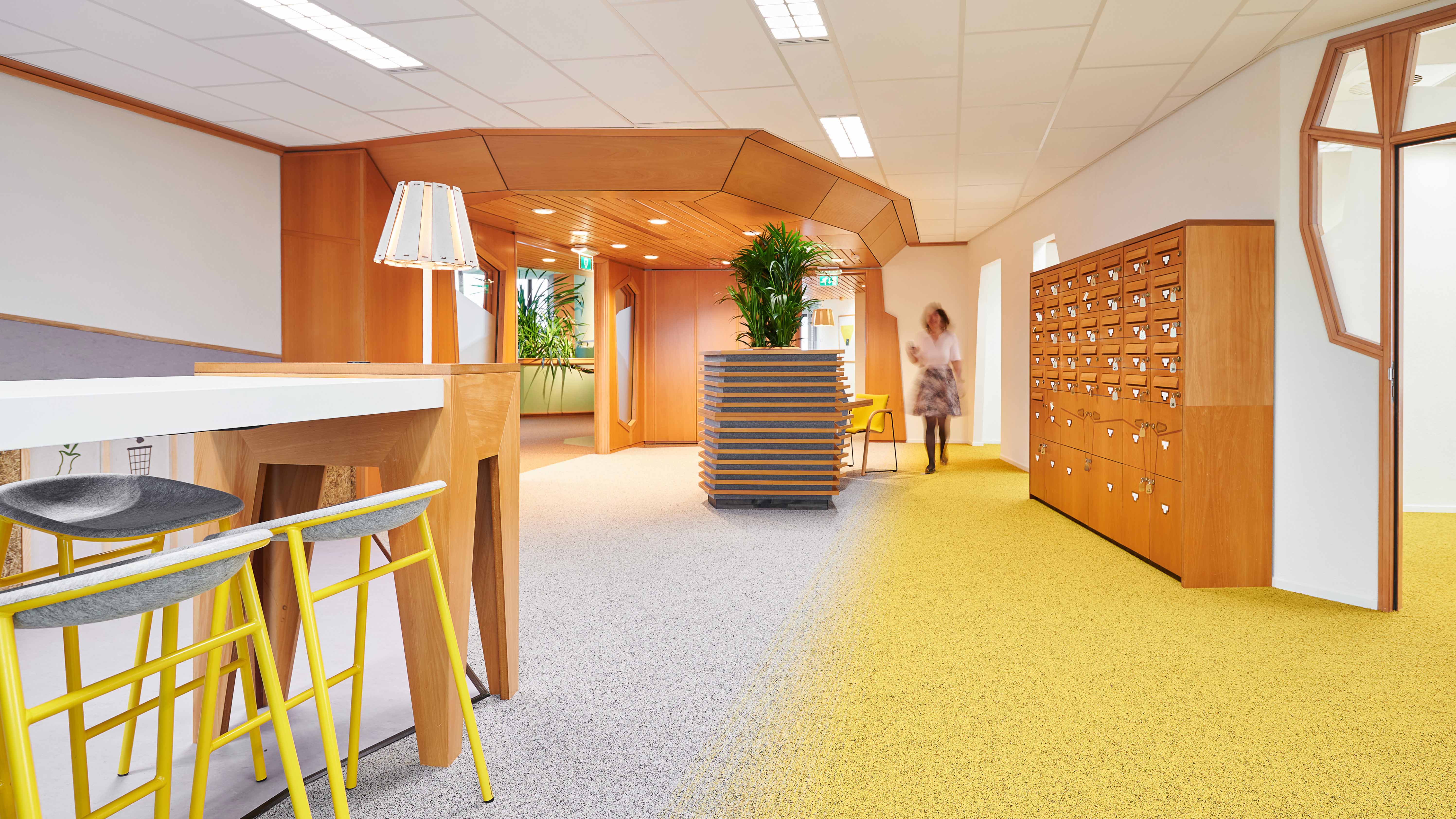 Interieur Nederlandse Gasunie Groningen door Vector-i en Zwartwoud 