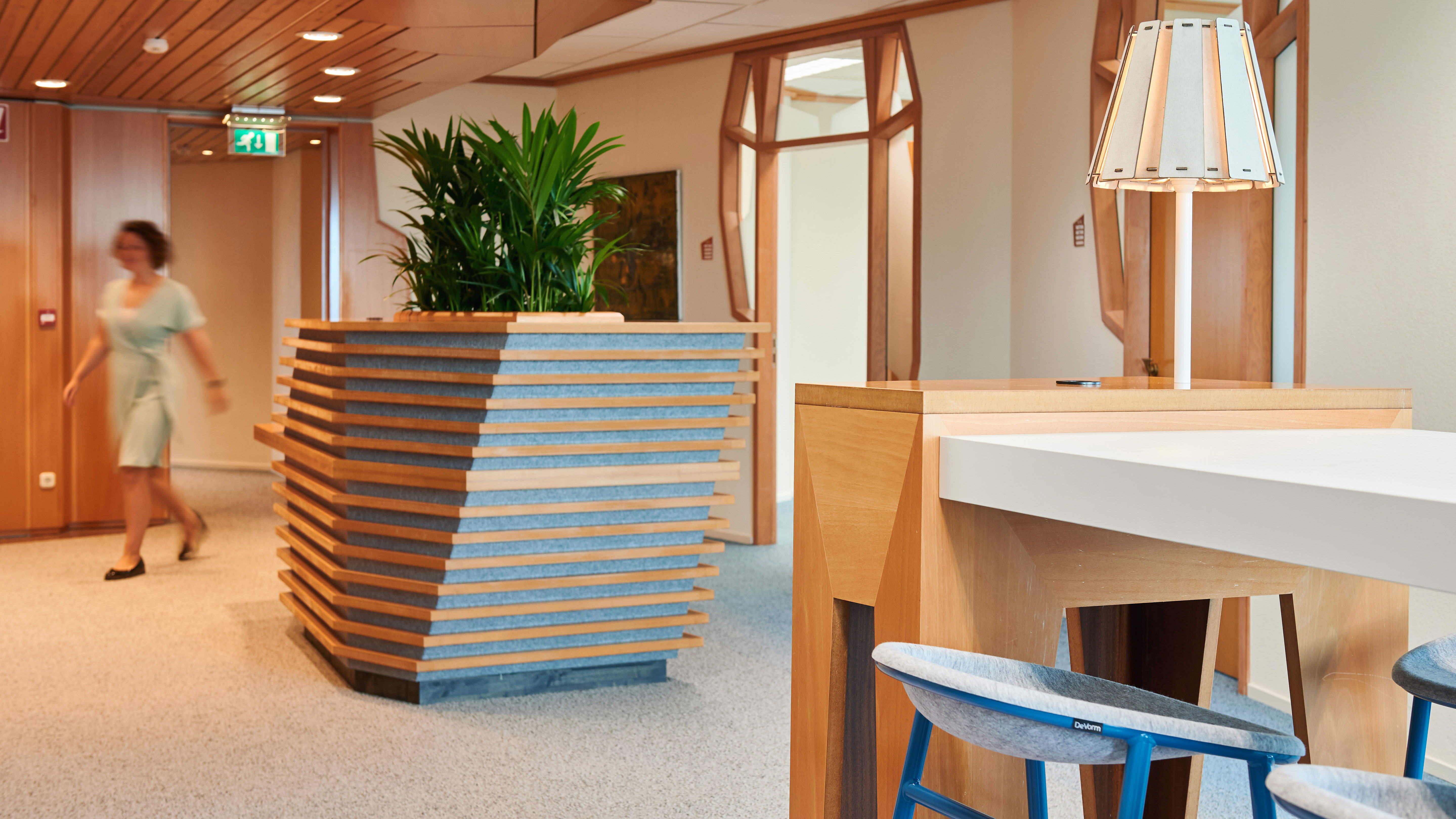 Interieur Nederlandse Gasunie Groningen door Vector-i en Zwartwoud 