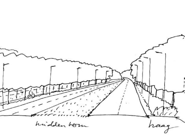 Ruimtelijke typologie van wegen, Vormgevingsvisie Noorderbrug/Bosscherweg, Palmbout Urban Landscapes 2013 - Parklaan