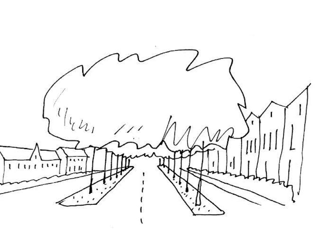 Ruimtelijke typologie van wegen, Vormgevingsvisie Noorderbrug/Bosscherweg, Palmbout Urban Landscapes 2013 - Singel