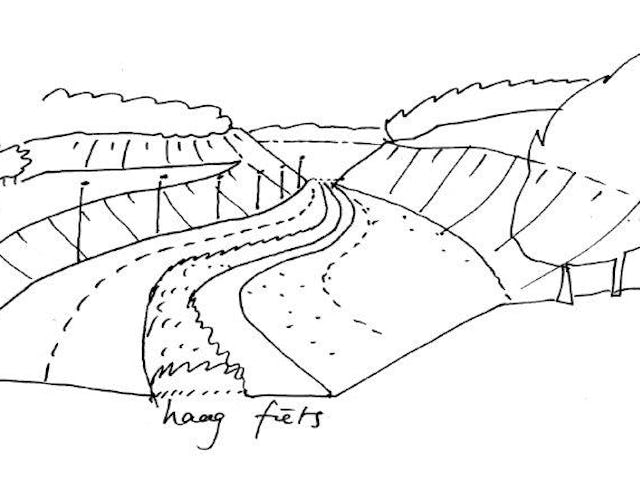 Ruimtelijke typologie van wegen, Vormgevingsvisie Noorderbrug/Bosscherweg, Palmbout Urban Landscapes 2013 - Heuvelweg