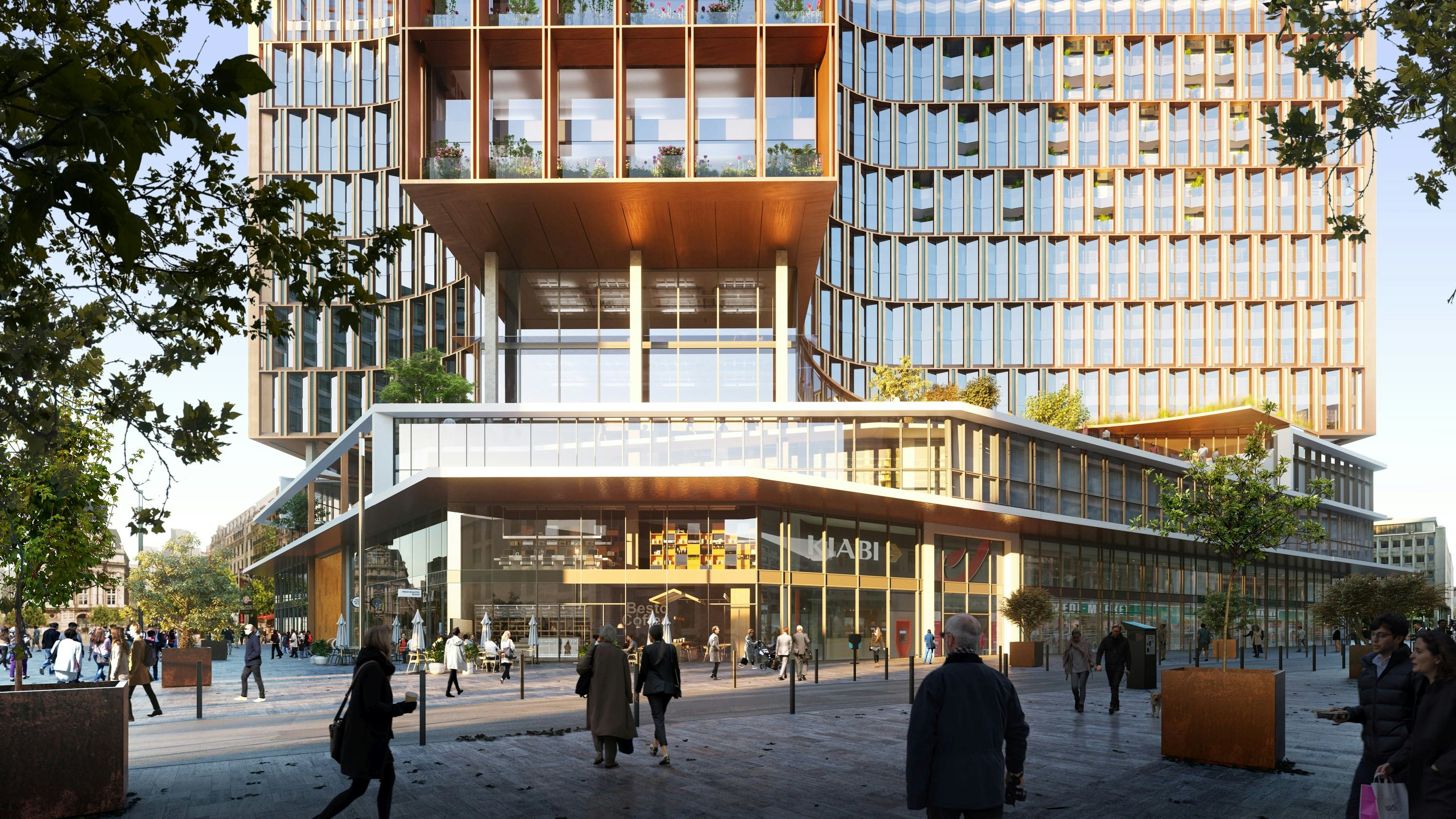 BINST Architects en Snøhetta maken ontwerp renovatie Muntcentrum Brussel