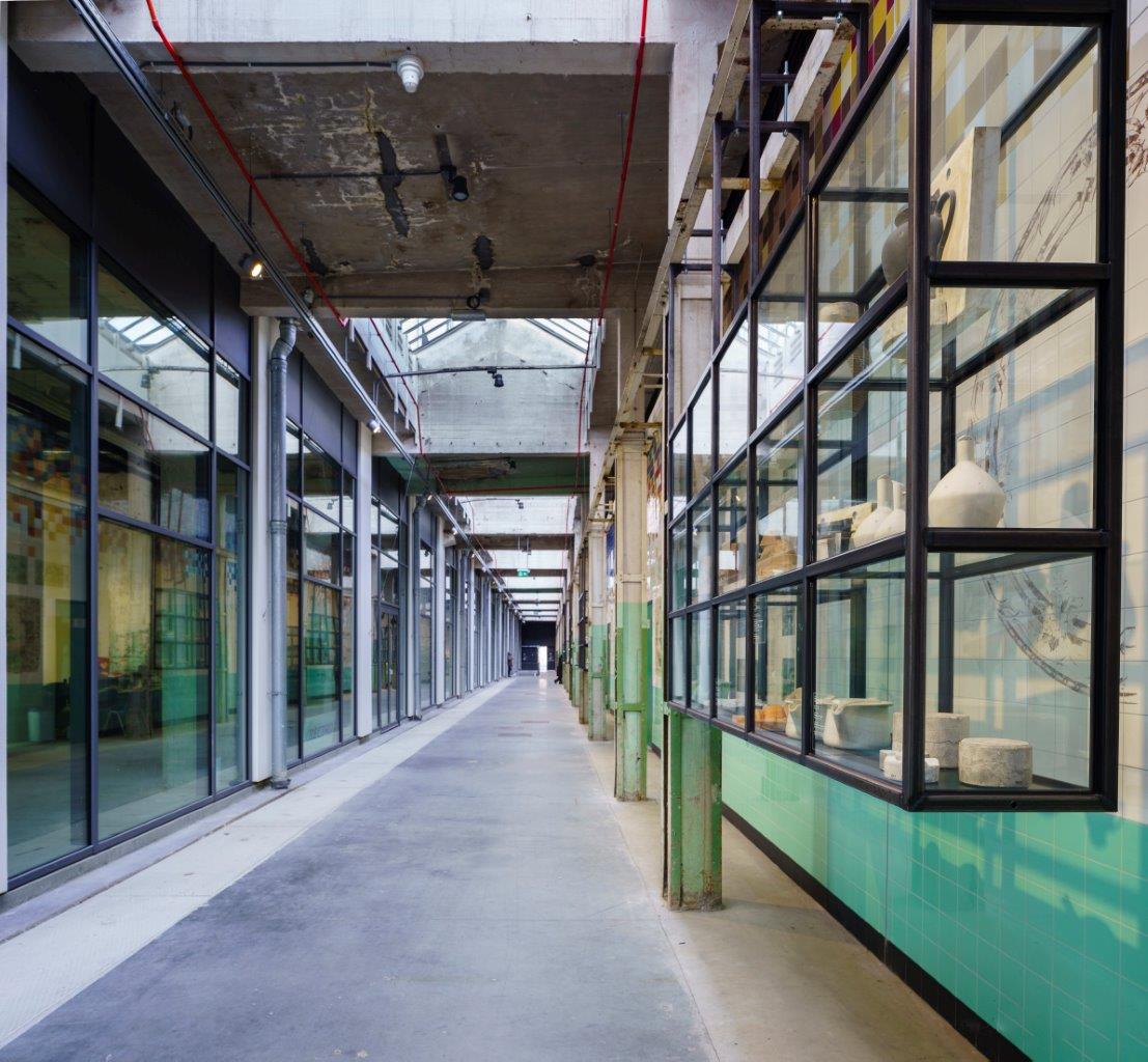 Hergebruik Eiffelgebouw, Sphinx-galerij 2019. Beeld Fred Berghmans