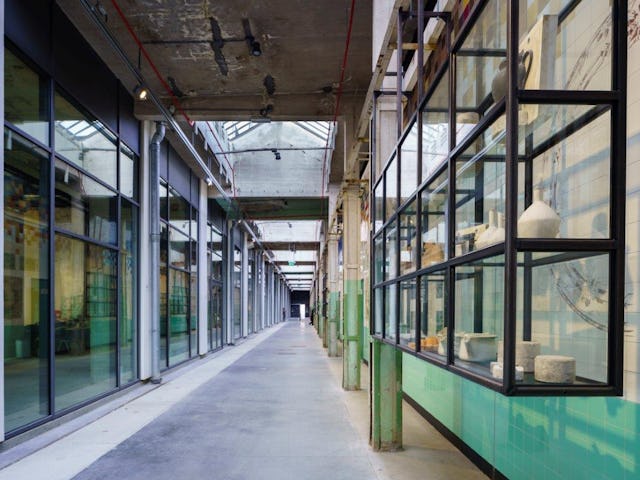 Hergebruik Eiffelgebouw, Sphinx-galerij 2019. Beeld Fred Berghmans