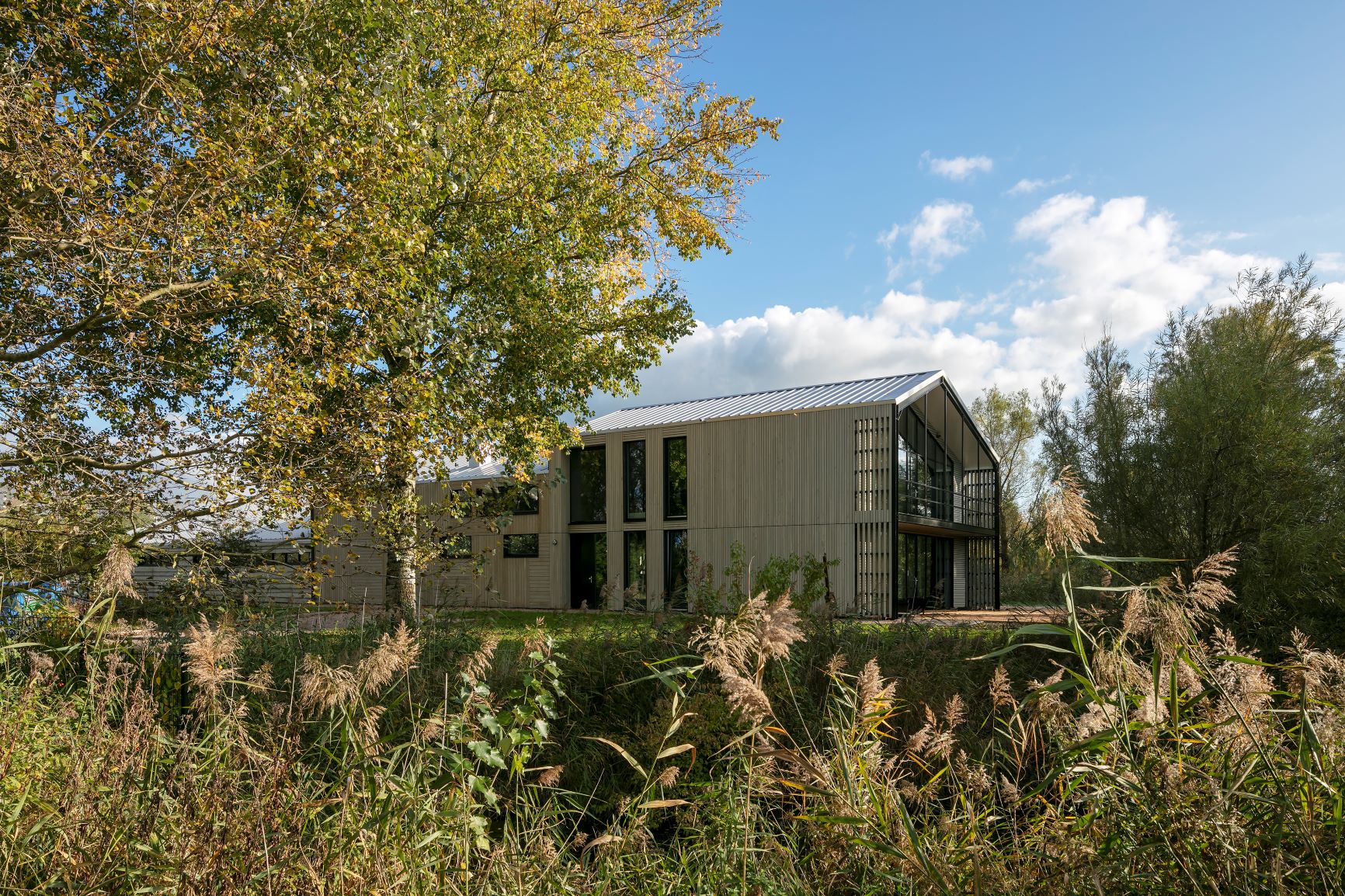 Kantoorgebouw Staatsbosbeheer in Lelystad door Van Veen Architecten. beeld Luuk Kramer