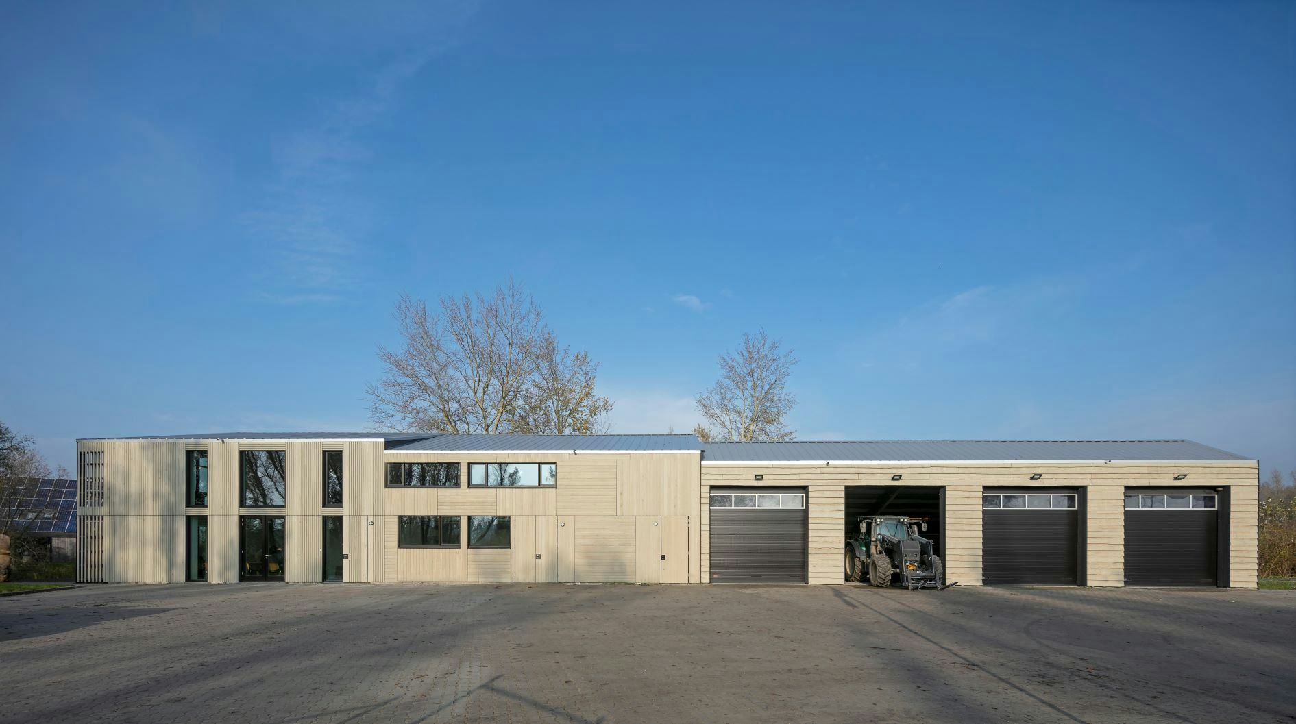 Kantoorgebouw Staatsbosbeheer in Lelystad door Van Veen Architecten. beeld Luuk Kramer