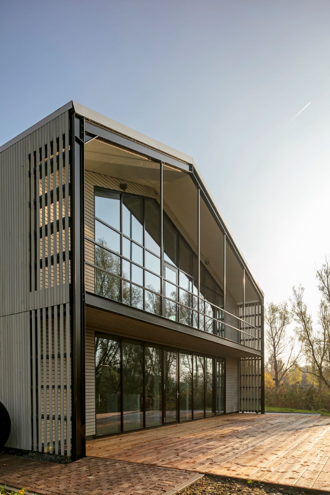 Kantoorgebouw Staatsbosbeheer in Lelystad door Van Veen Architecten. beeld Luuk Kramer