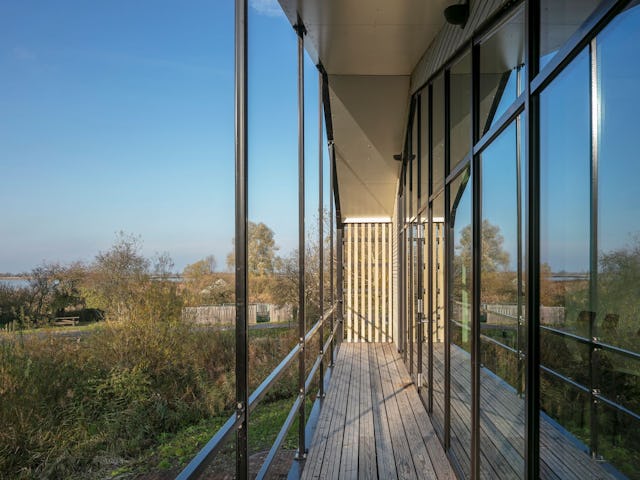 Kantoorgebouw Staatsbosbeheer in Lelystad door Van Veen Architecten. beeld Luuk Kramer