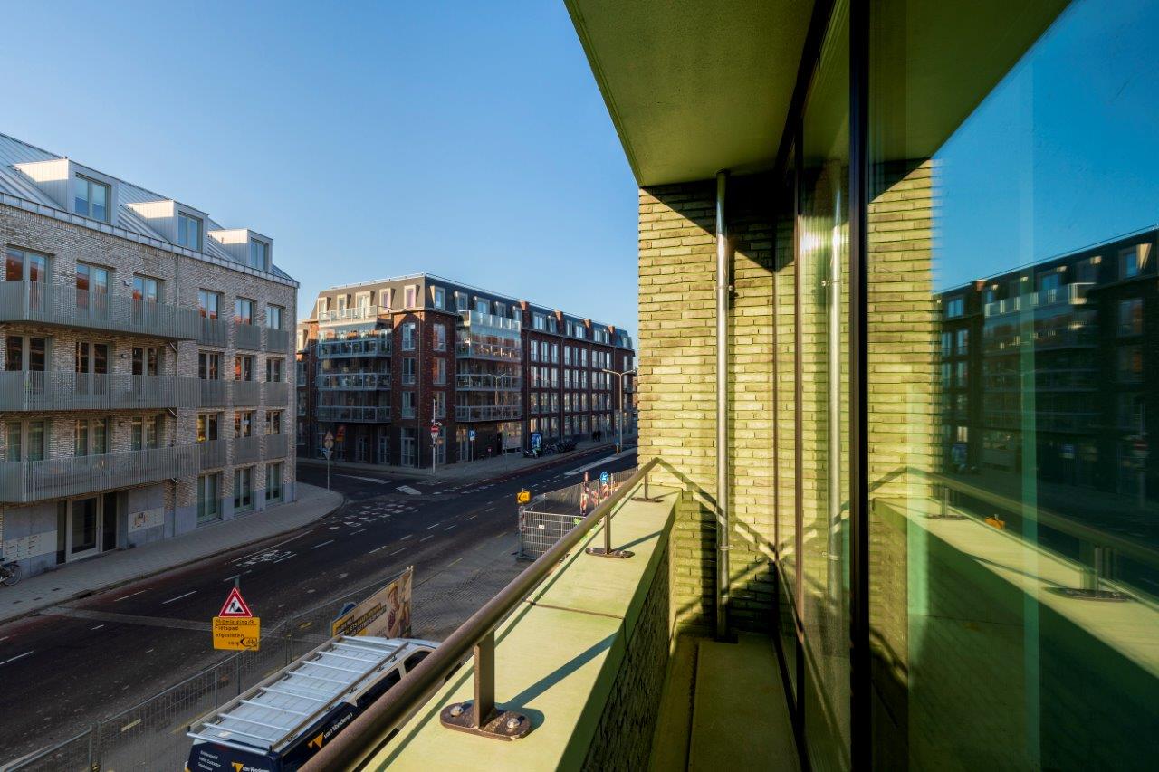 Sphinx-terrein in aanbouw Beeld Fred Berghmans