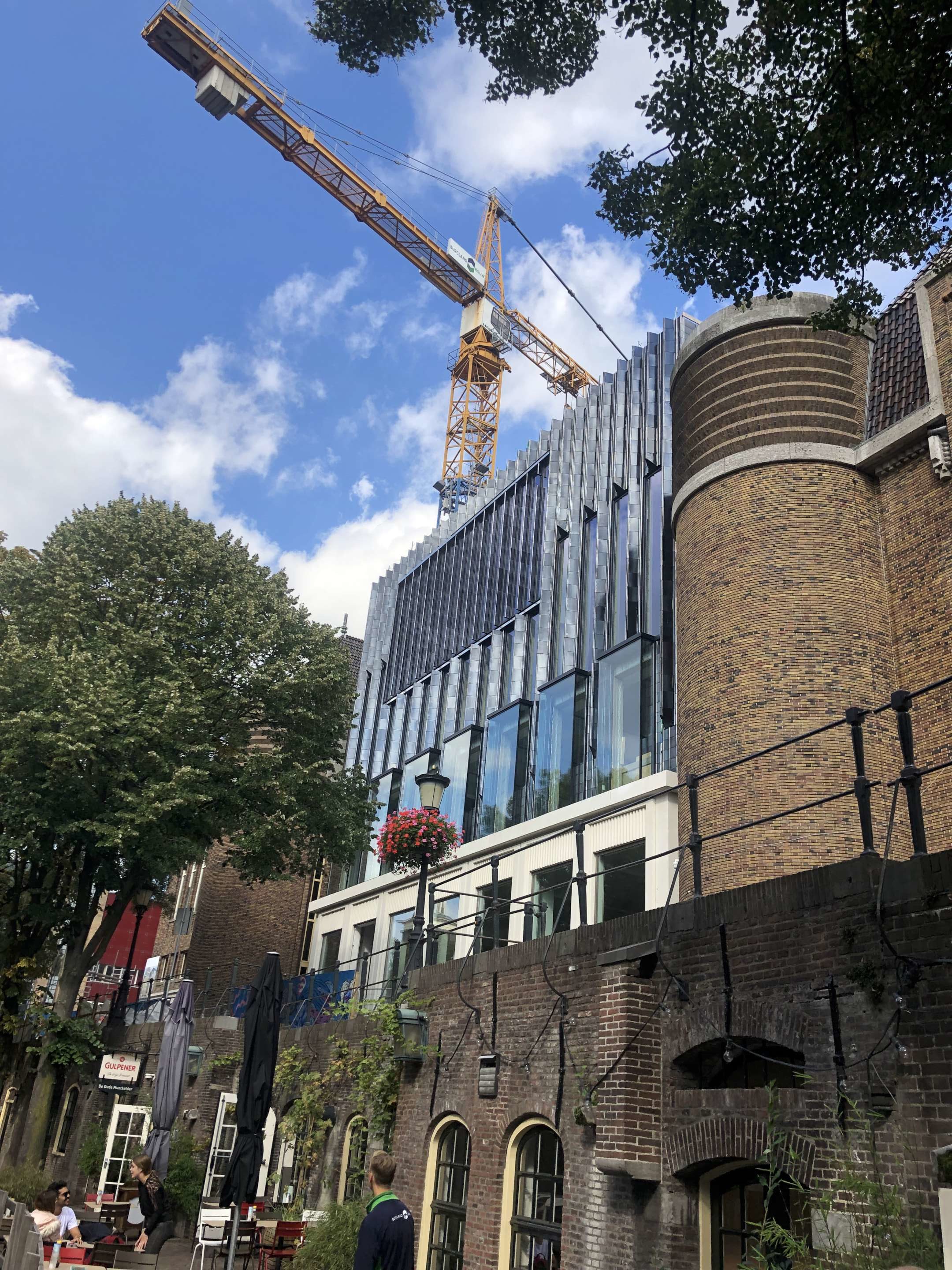 Bouw Bibliotheek Neude in Utrecht door Rijnboutt en Zecc Architecten