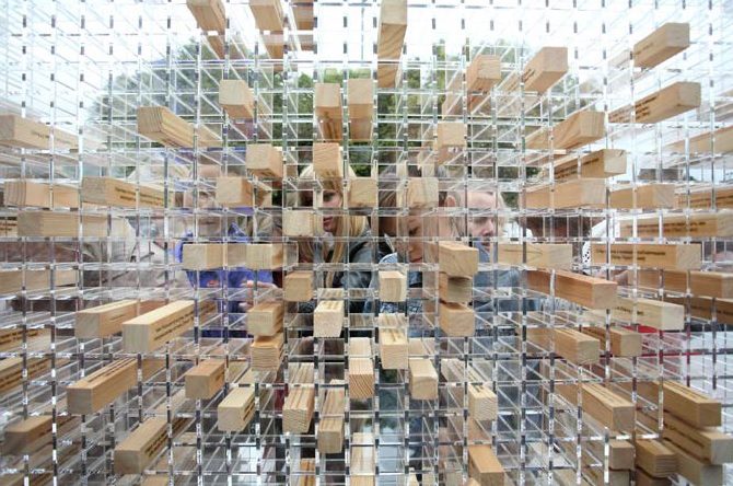 Onthulling installatie, Tel Aviv. Photocredit: Felix Rettberg