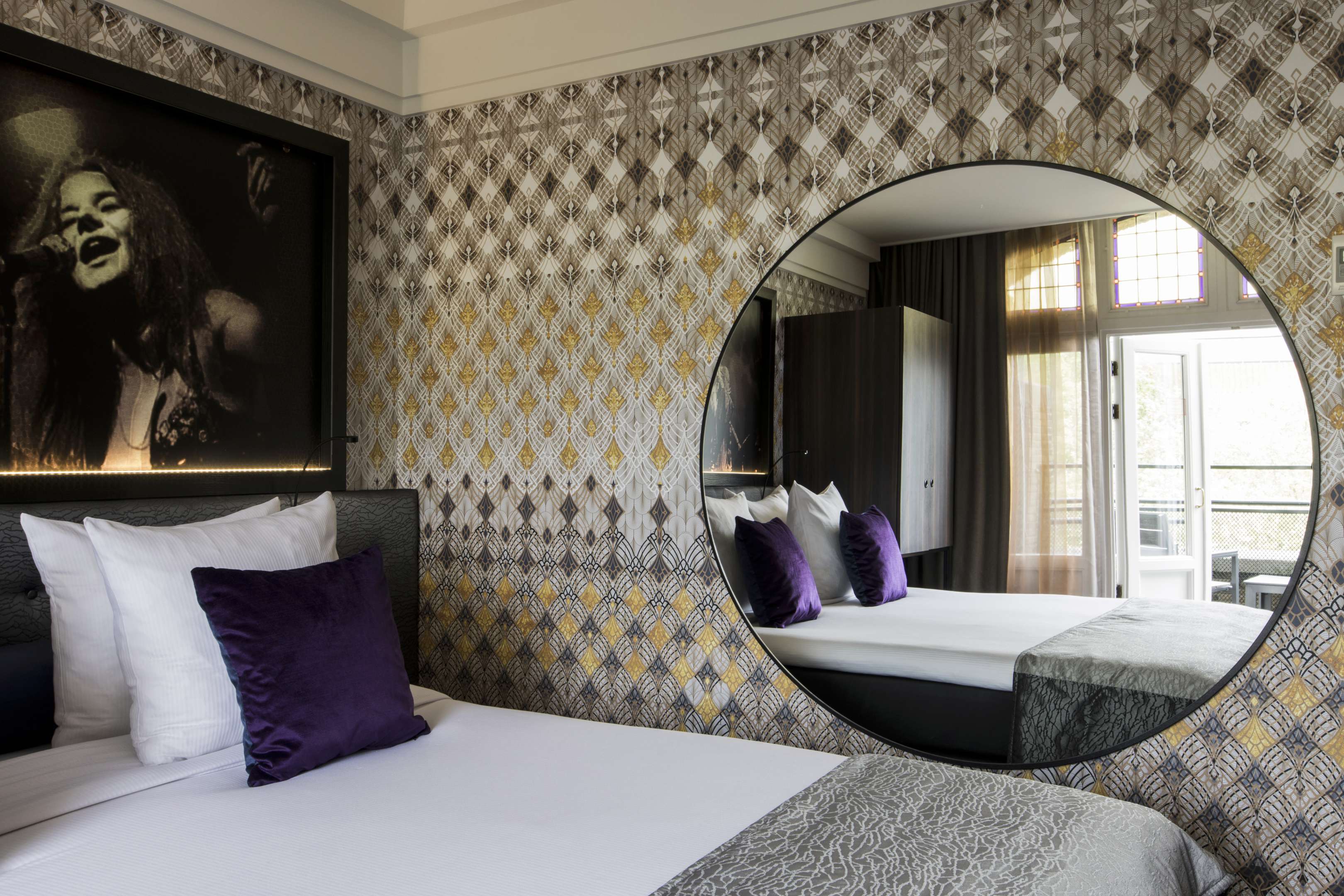 Hard Rock Hotel Amsterdam door Ray Kentie & Partners en interieurarchitect Feran Hugo