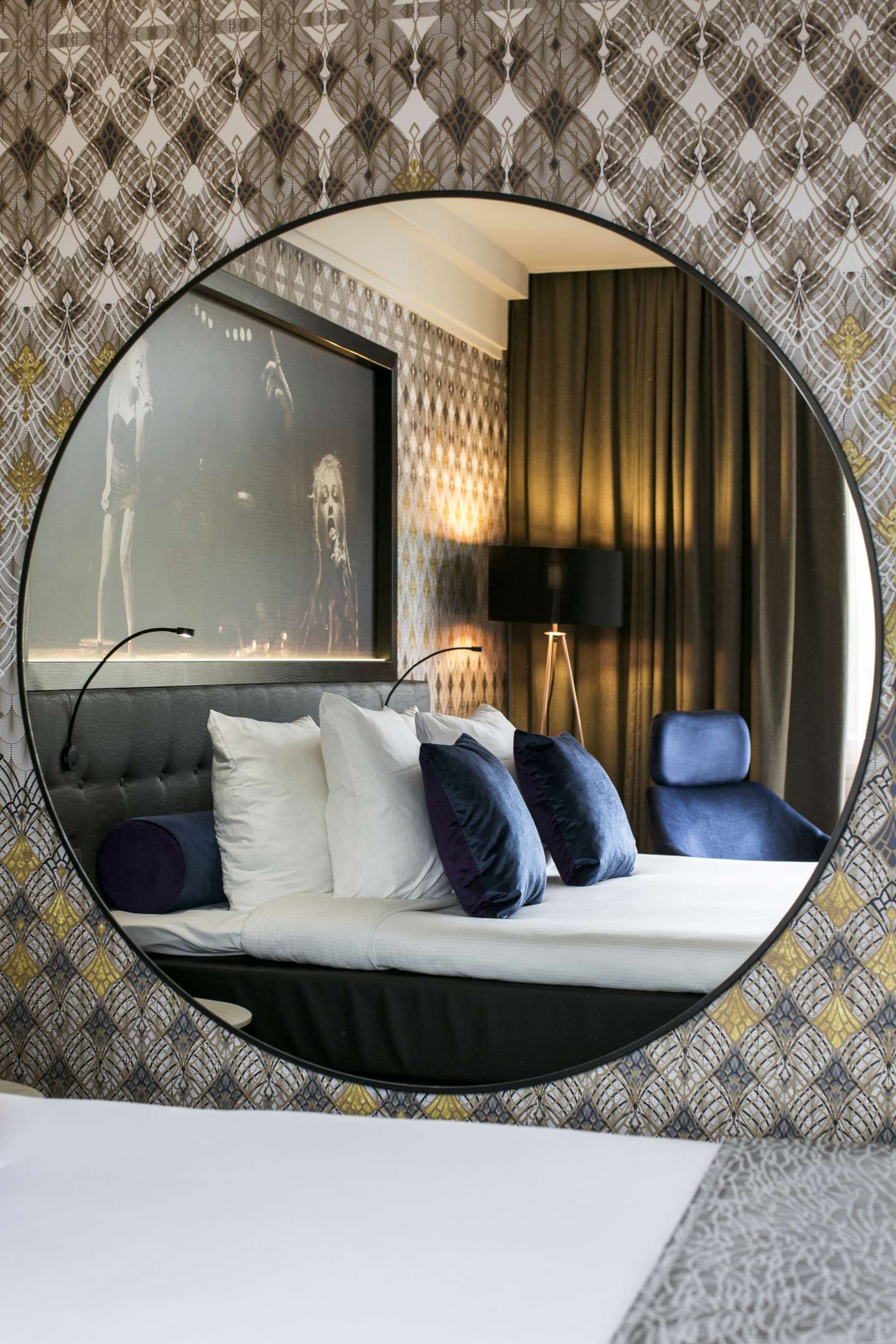 Hard Rock Hotel Amsterdam door Ray Kentie & Partners en interieurarchitect Feran Hugo.