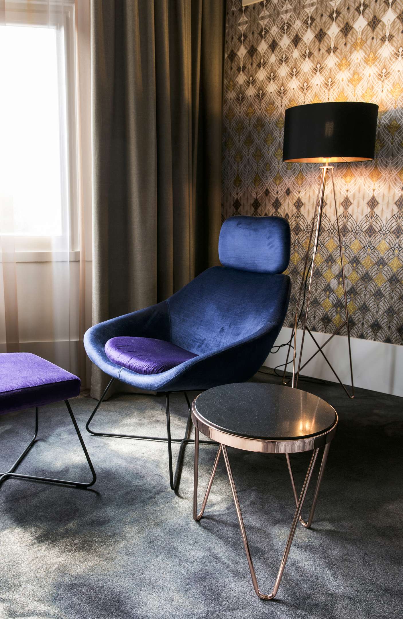 Hard Rock Hotel Amsterdam door Ray Kentie & Partners en interieurarchitect Feran Hugo.