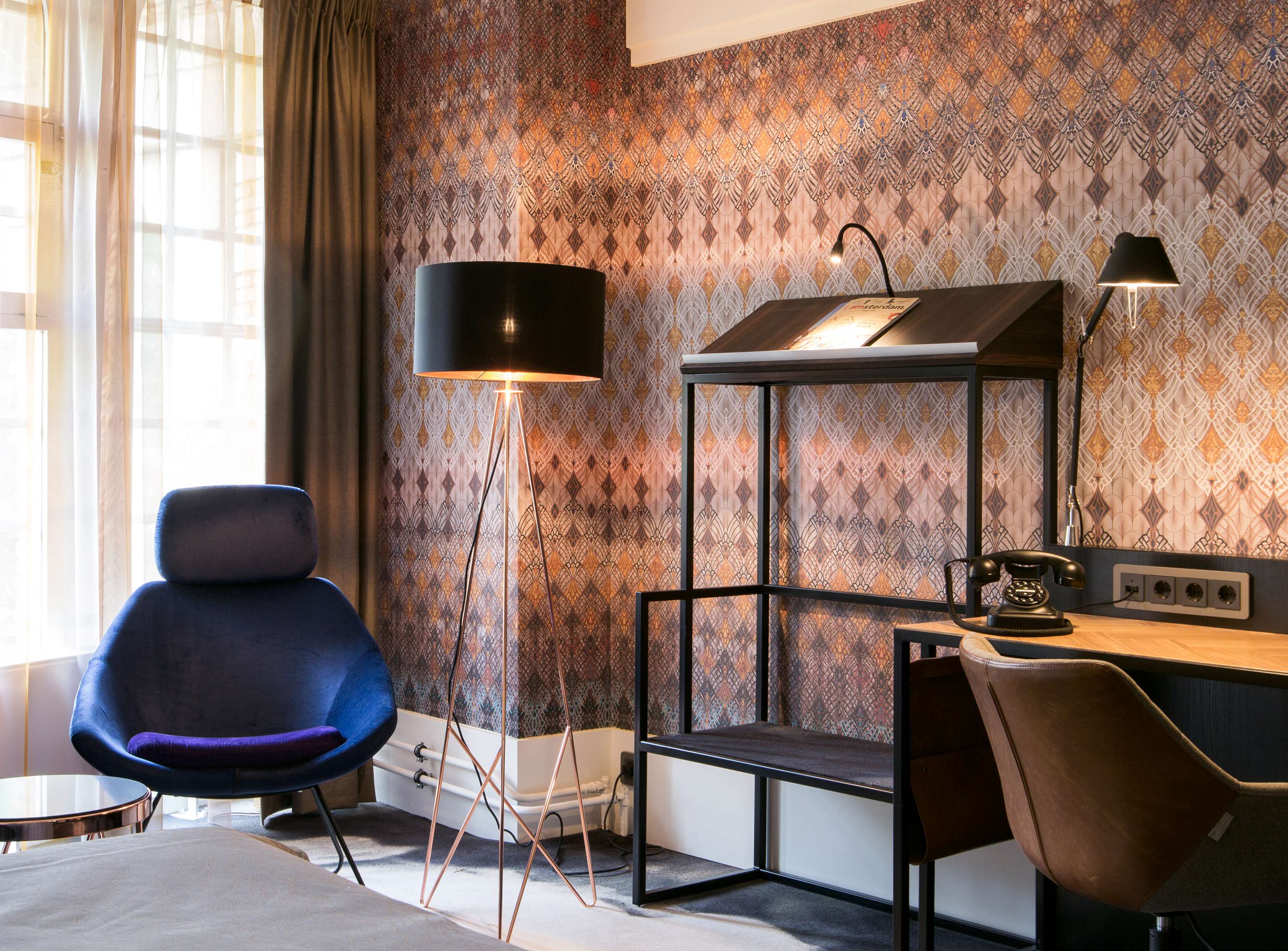 Hard Rock Hotel Amsterdam door Ray Kentie & Partners en interieurarchitect Feran Hugo