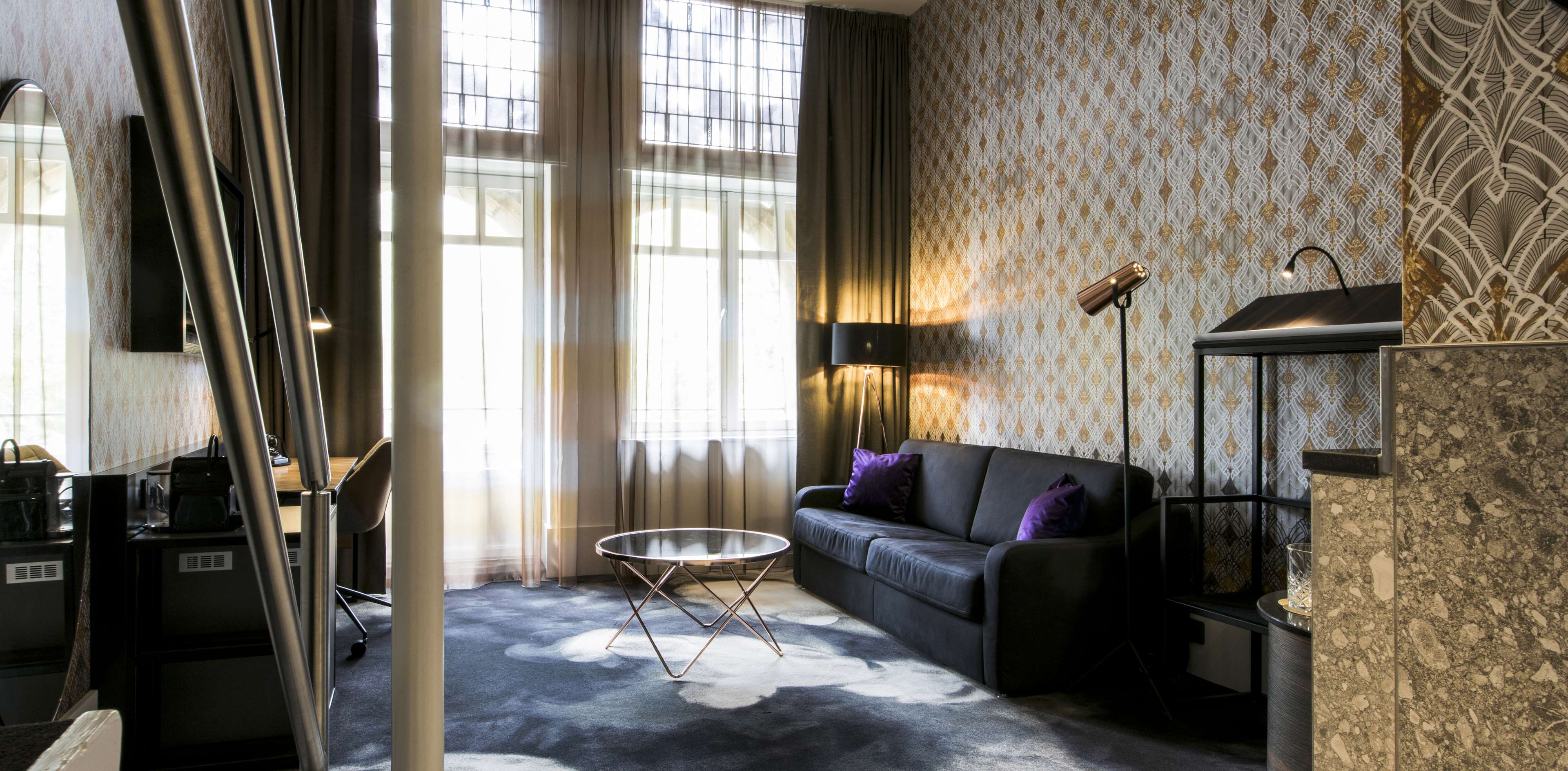 Hard Rock Hotel Amsterdam door Ray Kentie & Partners en interieurarchitect Feran Hugo