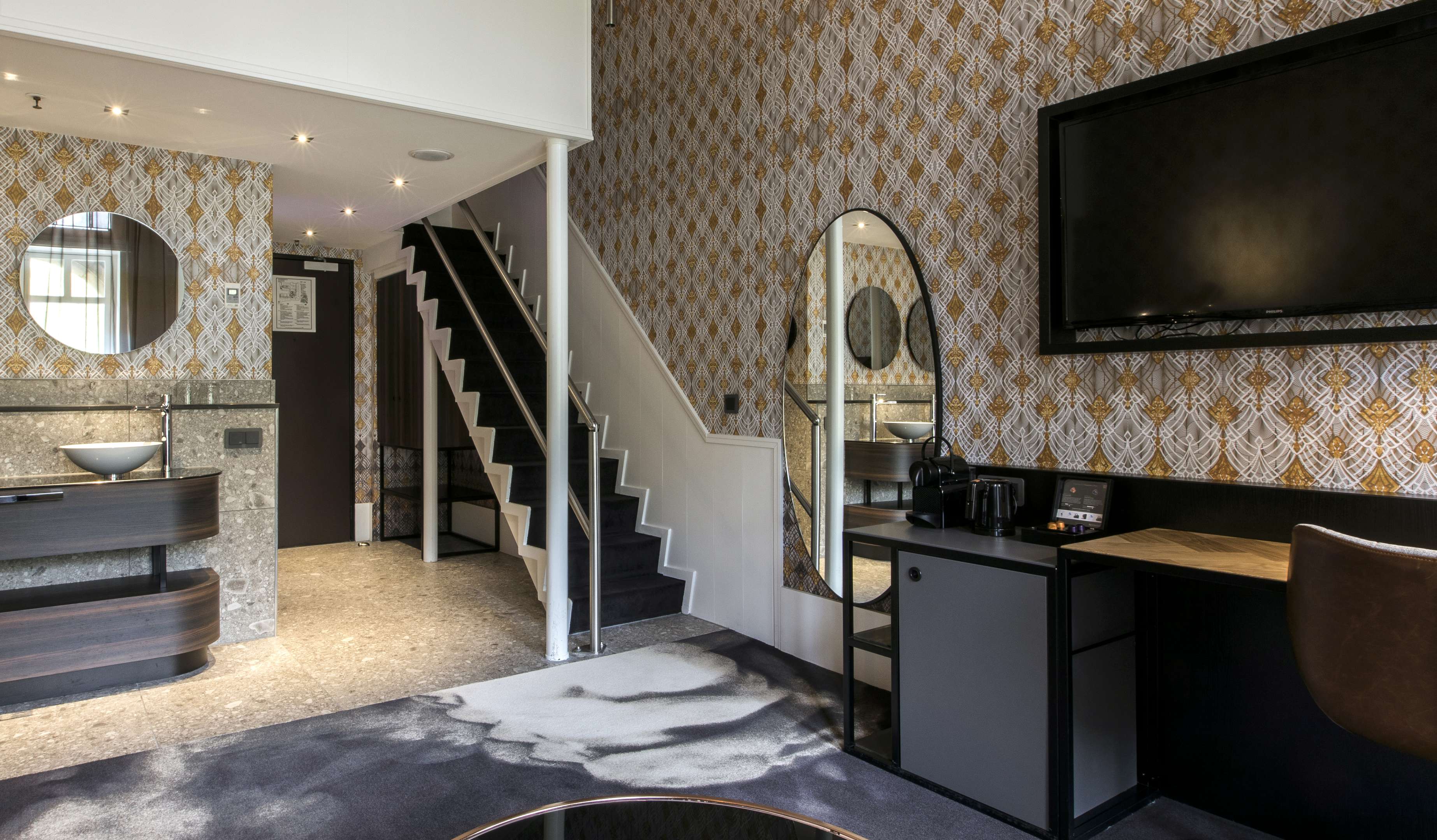 Hard Rock Hotel Amsterdam door Ray Kentie & Partners en interieurarchitect Feran Hugo
