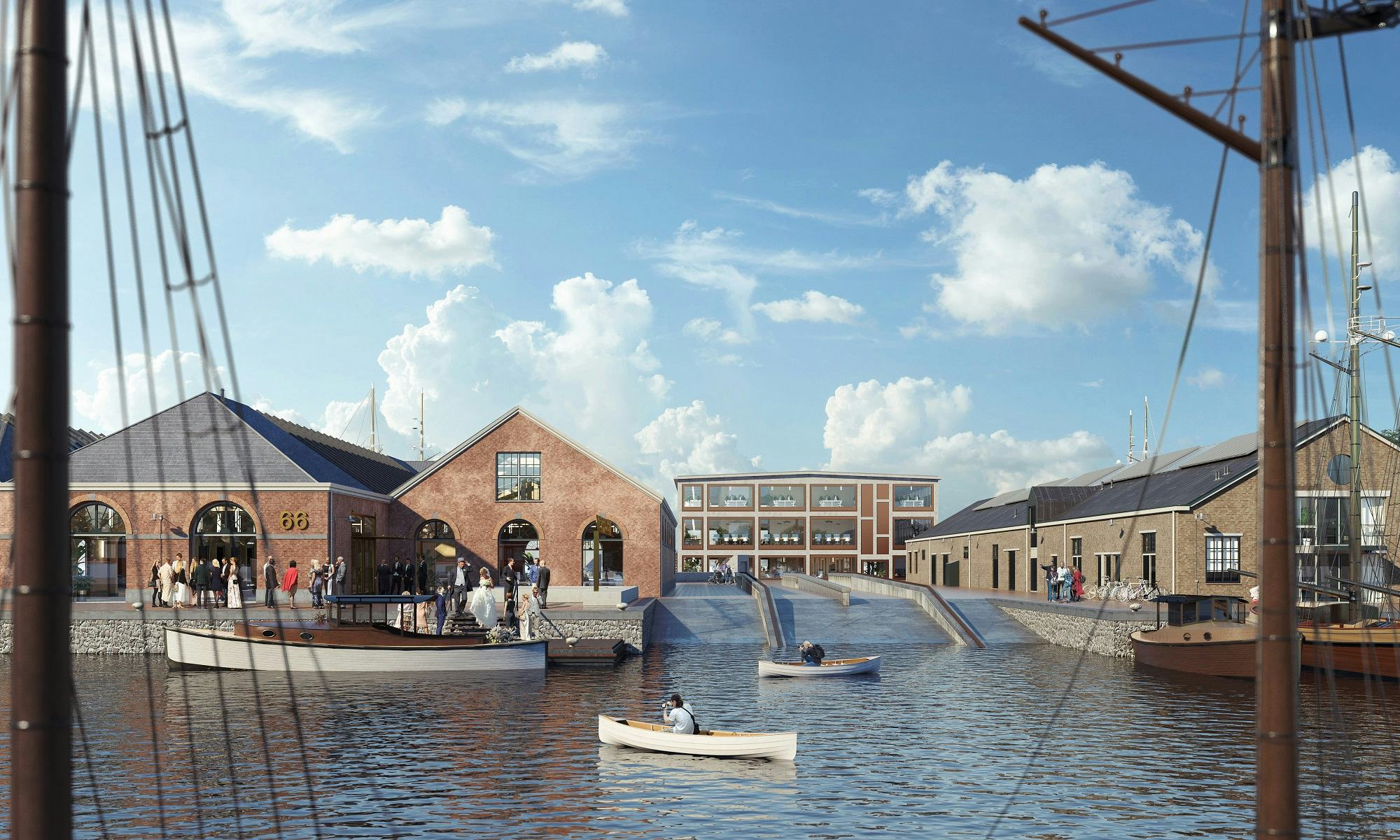 Office Winhov ontwerpt het stadhuis Den Helder als onderdeel van Zeestad