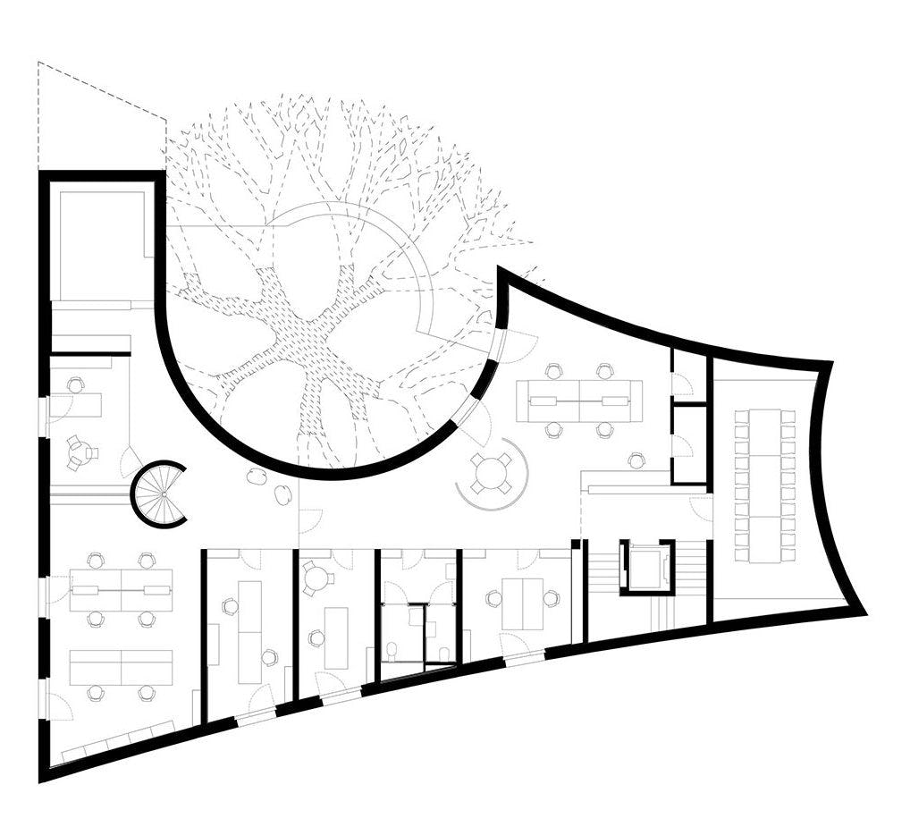 Treehugger door MoDusArchitects in Bressanone.
