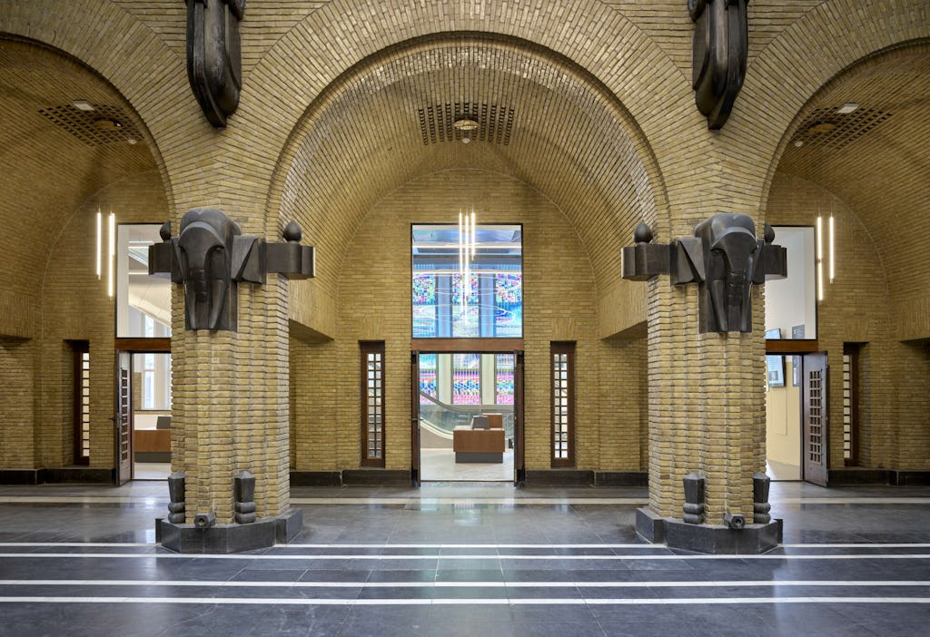 Bibliotheek Neude in Utrecht door Rijnboutt en Zecc Architecten. Beeld Kees Hummel