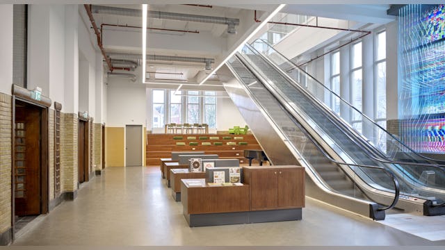 Bibliotheek Neude in Utrecht door Rijnboutt en Zecc Architecten. Beeld Kees Hummel