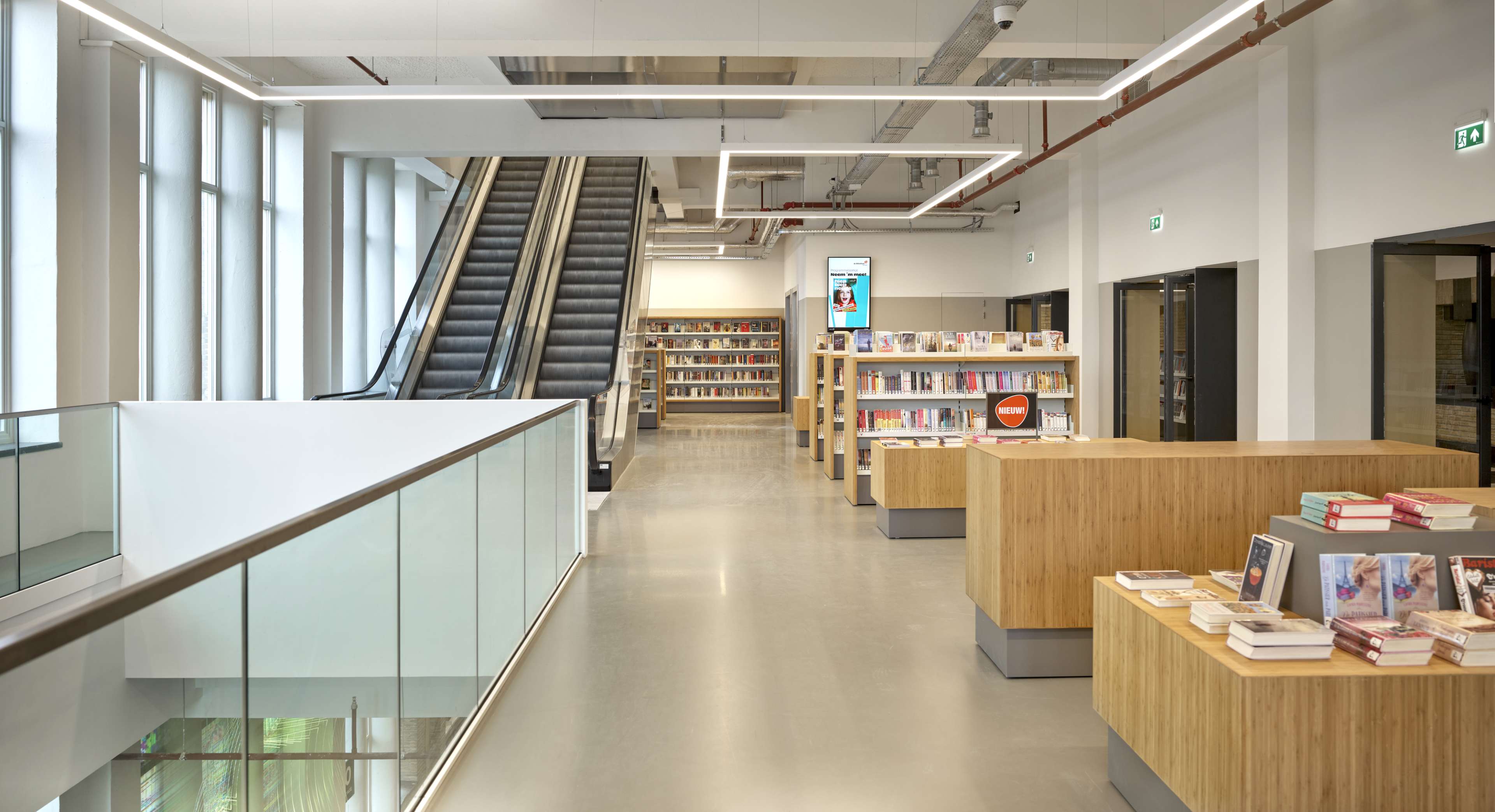 Bibliotheek Neude in Utrecht door Rijnboutt en Zecc Architecten. Beeld Kees Hummel