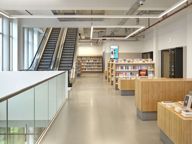 Bibliotheek Neude in Utrecht door Rijnboutt en Zecc Architecten. Beeld Kees Hummel