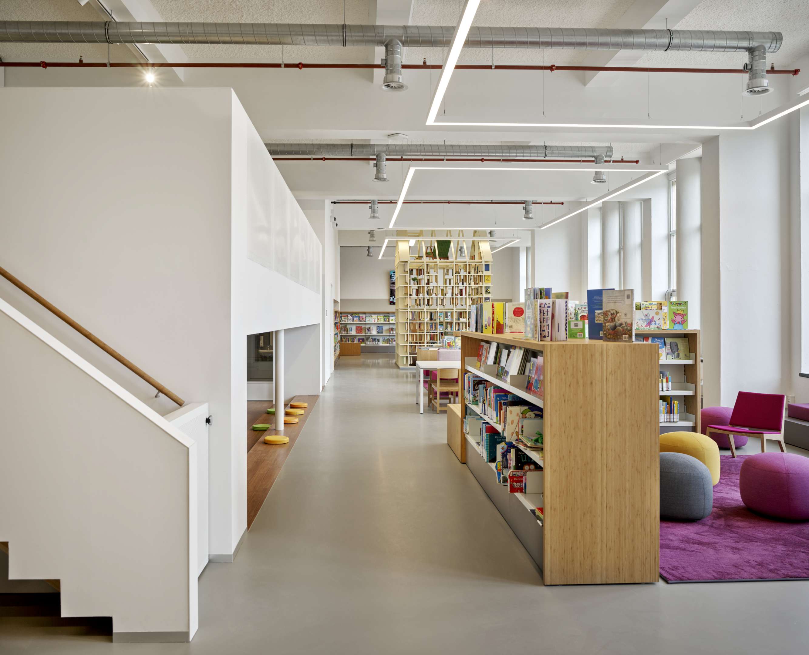 Bibliotheek Neude in Utrecht door Rijnboutt en Zecc Architecten. Beeld Kees Hummel