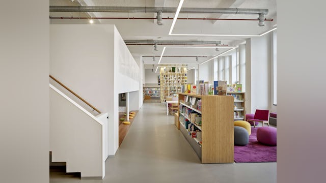 Bibliotheek Neude in Utrecht door Rijnboutt en Zecc Architecten. Beeld Kees Hummel