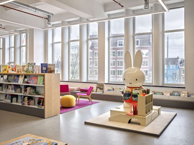 Bibliotheek Neude in Utrecht door Rijnboutt en Zecc Architecten. Beeld Kees Hummel