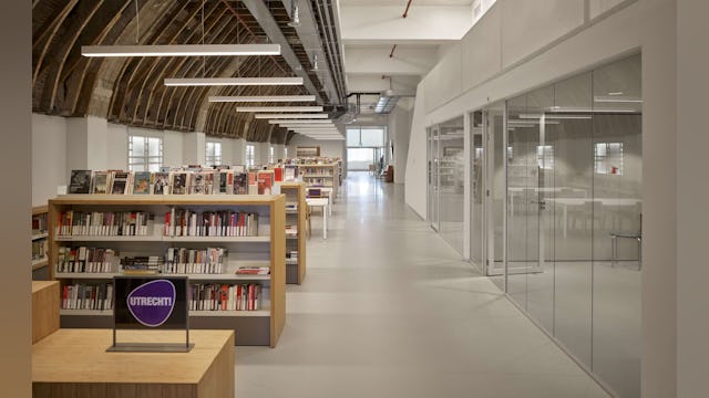 Bibliotheek Neude in Utrecht door Rijnboutt en Zecc Architecten. Beeld Kees Hummel