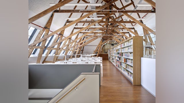 Bibliotheek Neude in Utrecht door Rijnboutt en Zecc Architecten. Beeld Kees Hummel