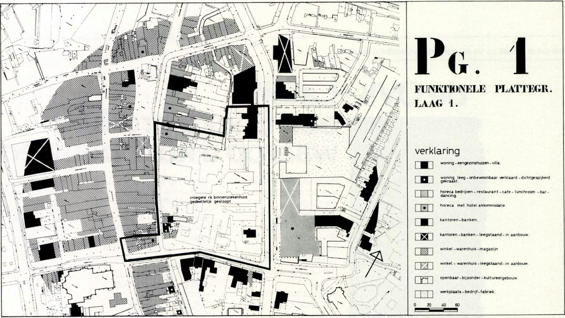 Uitbreiding centrum Eindhoven door Van Broek en Bakema en Hertzberger