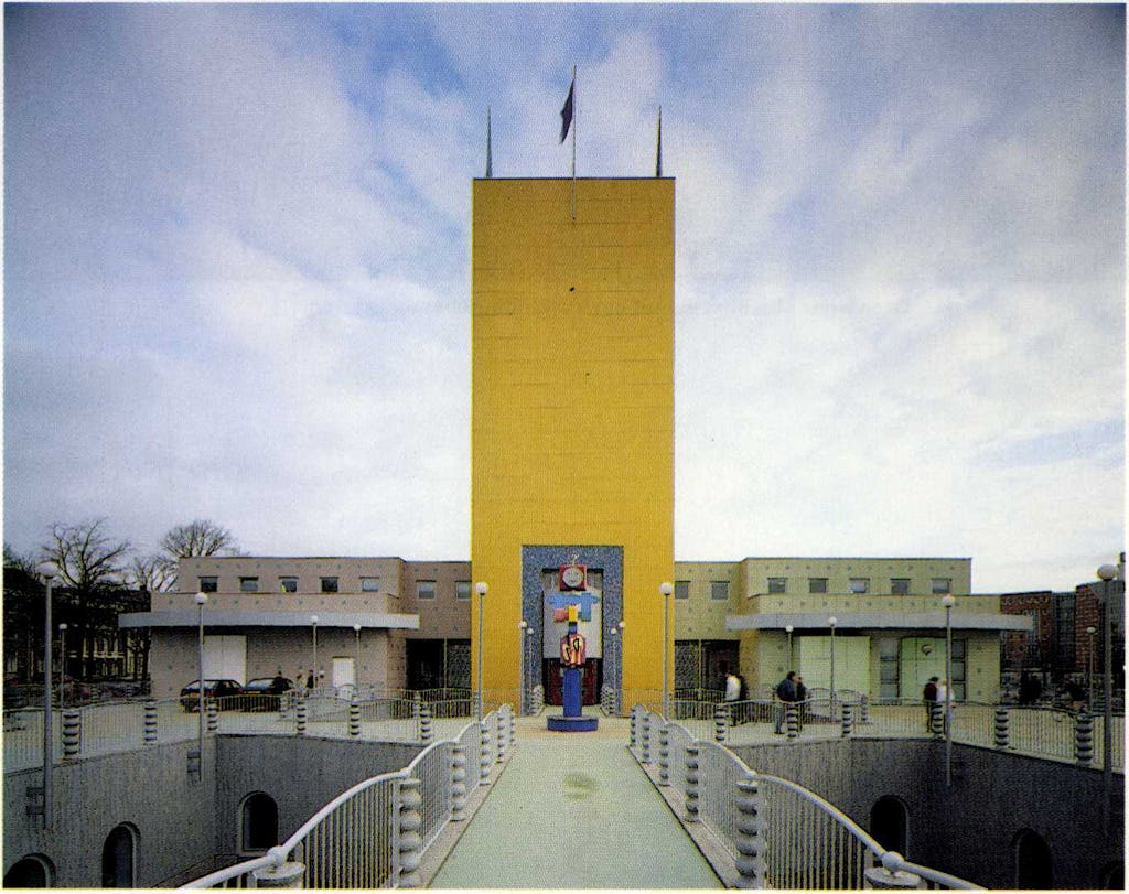 Groninger Museum in Groningen door Alessandro Mendini