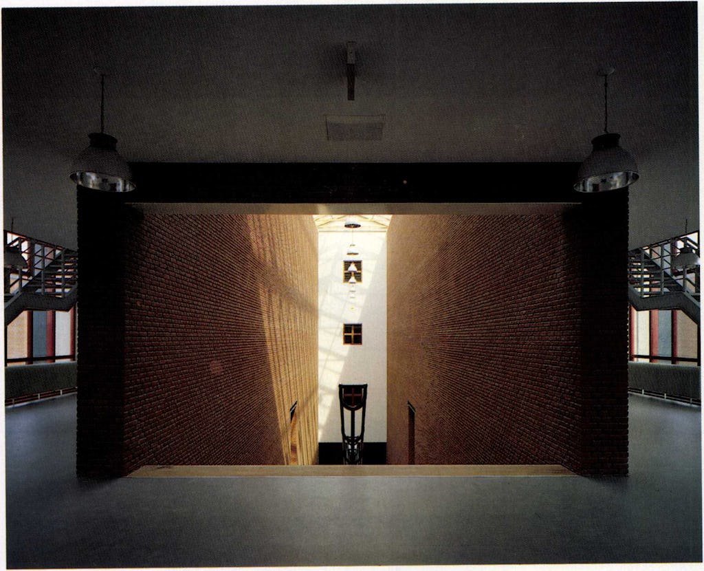 Bonnefantenmuseum in Maastricht door Aldo Rossi